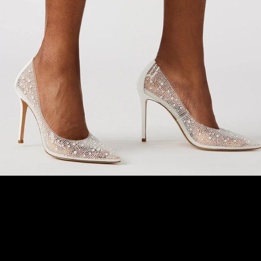 Steve Madden pearl heels